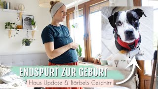 VLOG  Haus Update  Endspurt zur Geburt – Babymöbel kaufen  Bärbels neues Geschirr [upl. by Tonina]