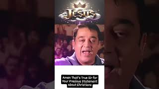 Gospel Short Reels  Jesus Christ  Blessed Motivational by Actor Kamal Hasan trending ytshorts [upl. by Reidar662]