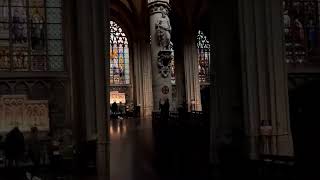 Belgium Brussels Cathedral 🇧🇪 Бельгия Брюссельский собор [upl. by Turne24]