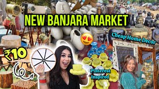 BANJARA MARKET New Location Revealed  Kitchen amp Home Decor ₹10 Only  Cheapest Haul 😱 [upl. by Anna-Maria]