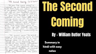 The Second Coming  The Second Coming By William Butler Yeats  The Second Coming by wb yeats [upl. by Glynis920]