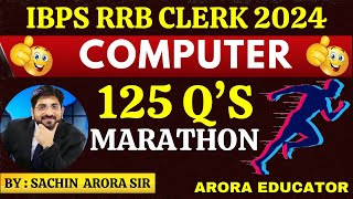 Computer Awareness Marathon  IBPS RRB Clerk 2024 Computer Marathon  IBPS RRB Computer Marathon [upl. by Elmira951]