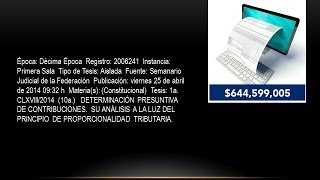 Determinación Presuntiva de Contribuciones [upl. by Kahle]