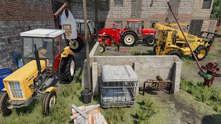 Busy day at the Farm Using polish tractors MODPACK to help me  Farming Simulator 22 [upl. by Egap880]