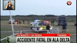 Pinamar Accidente fatal en ala delta [upl. by Iraam]