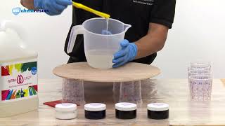 How to use UltraCast XT epoxy art resin for resin art projects [upl. by Ecinrahs]