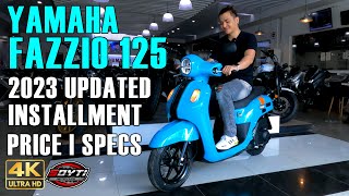 Classic Scooter ng Yamaha Fazzio 125 Updated Installment Price Specs [upl. by Ashbey]