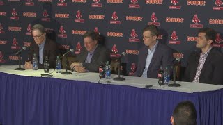 News Conference Boston Red Sox [upl. by Rech742]