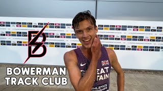 Charles Hicks on joining Bowerman Track Club [upl. by Virginie657]