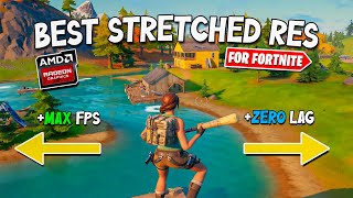 Get Stretched Resolution in Fortnite ON AMD  Quick amp Easy Guide ✅ [upl. by Ellenyl]