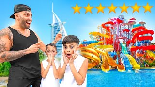 WE GAAN EEN NIEUW WATERPARK UITTESTEN IN DUBAI 7 STERREN  994 [upl. by Ellita]