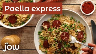 Recette de la paella express [upl. by Waverly139]