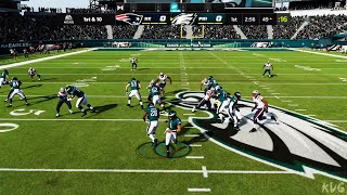 Madden NFL 22  New England Patriots vs Philadelphia Eagles  Gameplay PS5 UHD 4K60FPS [upl. by Yssac761]