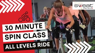 30 Minute Spin® Class  FAT TORCHING Indoor Cycling Workout for BEGINNERS amp ALL LEVELS [upl. by Onnem]