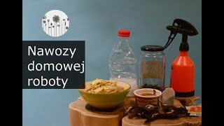 9 naturalnych ekologicznych nawozów dla roślin domowych Jak zrobić eko nawóz [upl. by Chip]