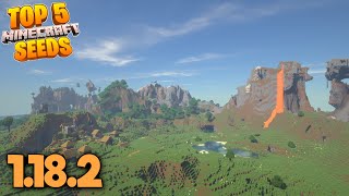 Top 5 AWESOME SEEDS for Minecraft 1182 Best Minecraft 1182 Seeds [upl. by Malka]