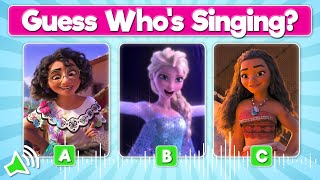 Can You Guess Who Is Singing Disney Quiz [upl. by Hak]