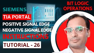 Siemens TIA Portal Training 26  Positive and Negative Signal Edge in Siemens TIA Portal [upl. by Waylan13]