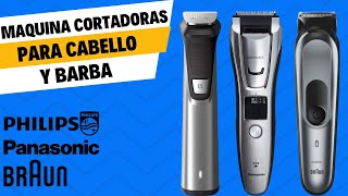 LAS MEJORES CORTADORAS DE PELO Y BARBA [upl. by Assiled382]