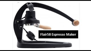 Flair58 Live Workflow with P64 Coffee Grinder [upl. by Enneyehc776]