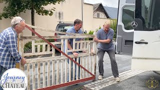 Repurposing Old Damaged Gates for the Chateau Park [upl. by Yeslrahc]