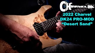 2022 Charvel ProMod DK24 quotDesert Sandquot  First playImprov session [upl. by Hebrew]