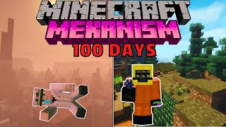 I Survived 100 Days TERRAFORMING AN ALIEN PLANET in Hardcore Minecraft [upl. by Orenid490]