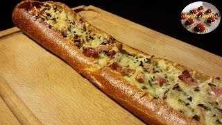 Baguette apéritive  APERITIF DINATOIRE  LA BOITE A RECETTES [upl. by Cirnek255]