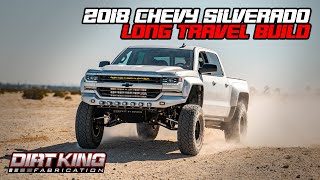 2018 Chevy Silverado Prerunner Build with Ultra 4Link [upl. by Ydnil]