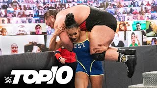 Women’s feats of strength WWE Top 10 March 5 2023 [upl. by Aij]