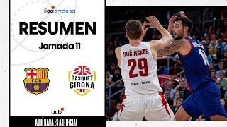 Barça  Bàsquet Girona 11578 RESUMEN  Liga Endesa 202324 [upl. by Lundt]