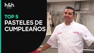 Los cinco mejores pasteles de cumpleaños  Cake Boss  Discovery HampH [upl. by Hgielac270]