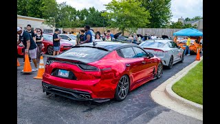 The LOWEST priced Kia Stinger AWD GT2 shows up to the IL meet [upl. by Yllor166]