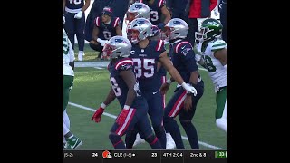 Kayshon Boutte with a spectacular catch for a 34yard Gain vs New York Jets [upl. by Jarv]