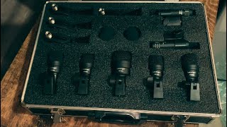 AFFORDABLE 7Piece DRUM MIC Set  Phenyx Pro PTD10 ReviewDemo [upl. by Aivlis]