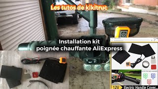 Alrendo TS bravo  installation kit poignée chauffante AliExpress [upl. by Artim]