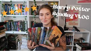 Read the Harry Potter Series w Me  Reading Vlog [upl. by Berg]