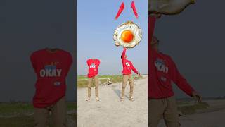 Matching twin brotherr flying body parts vs Eating candy egg amp Catching brown catt funny video😂😀 [upl. by Zeiger]