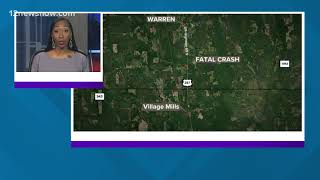 Man woman dead after Tyler County crash after crash near Warren [upl. by Anail]