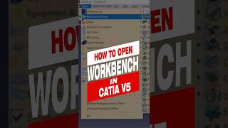 Catia V5 Workbenches  Catia V5 Tutorial  CAD Tutorial catiatutorials catiav5 caddesign [upl. by Johnson150]