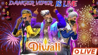 DANGER VIPER FF is live Happy diwali Guys Telugu hindi live stream [upl. by Brenn]