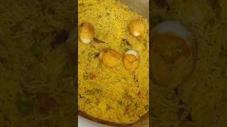 Anda biryani 🫠newsong andabiryanieggbiryani nonvegrecipetrendingreels tredning ricebiryani [upl. by Nilok796]