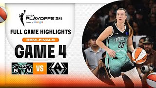 New York Liberty vs Las Vegas Aces  FULL GAME HIGHLIGHTS  October 6 2024 [upl. by Evad]