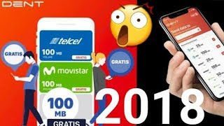 1000 MEGAS GRATIS  2018 PARA CUALQUIER COMPAÑIA CELULAR [upl. by Krys]