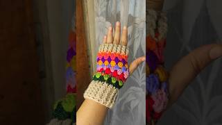 Crochet granny stitch colour full glove  simplycrochet crochet crochetsavvy [upl. by Dianemarie]