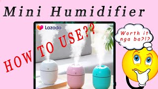 How to use Humidifier [upl. by Lenci114]