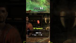 Skyrim Speech Glitch skyrim gaming rpg shorts [upl. by Khorma]