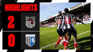 HIGHLIGHTS  Grimsby Town 20 Gillingham  Sky Bet League Two  Saturday 2nd September 2023 [upl. by Fifine]