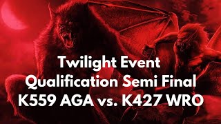 Twilight Event Qualification Semi Final K559 AGA vs K427 WRO Guns of Glory GOG [upl. by Cimah801]