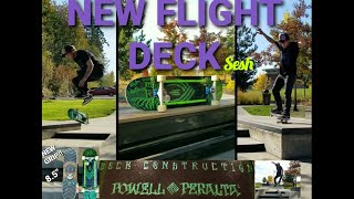 FULLY Testing The BRAND NEW Powell Peralta quotFoilquot Flight Deck NEW BOARD NEW SIZE NEW GRIP [upl. by Gosser]